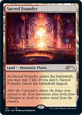 Image for Sacred Foundry (131) [Secret Lair Drop Series] - Magic: The Gathering