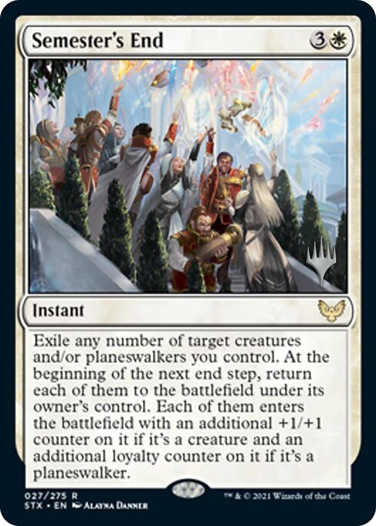 Image for Semester's End (27) [Strixhaven] - Magic: The Gathering