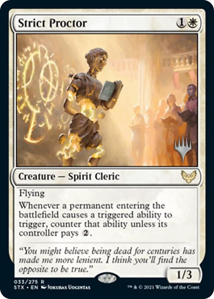 Image for Strict Proctor (33) [Strixhaven] - Magic: The Gathering
