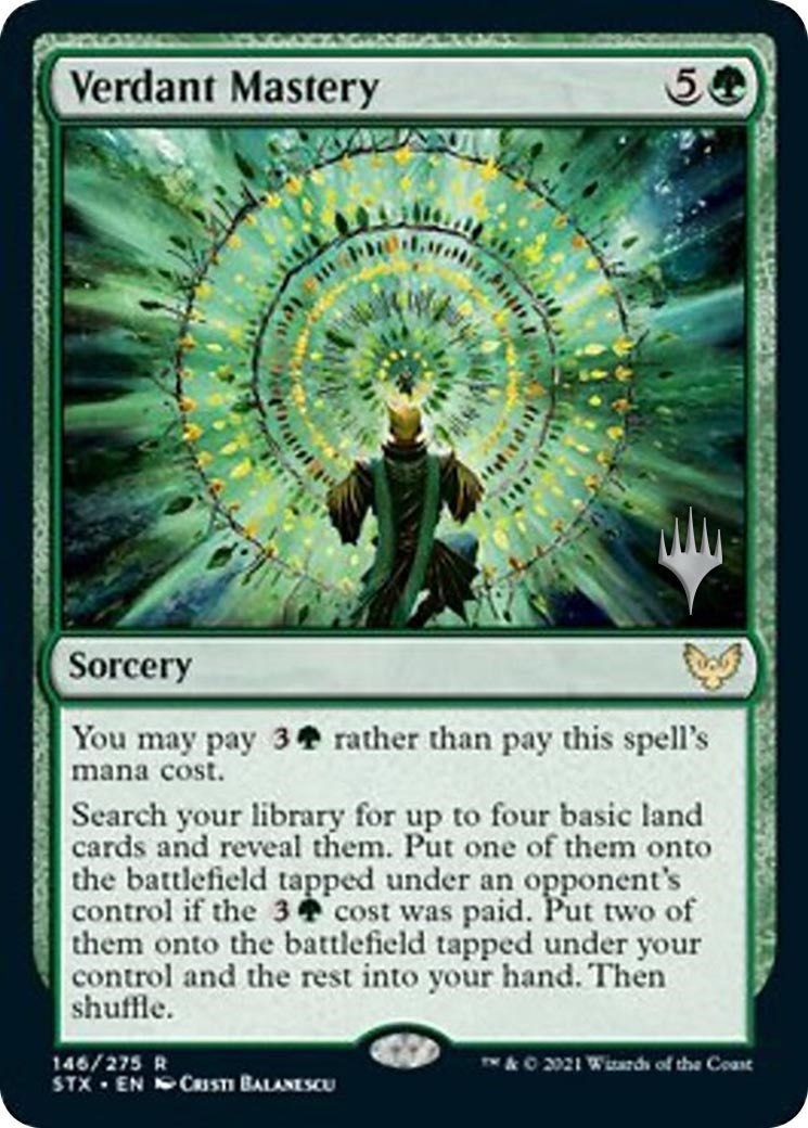 Image for Verdant Mastery (146) [Strixhaven] - Magic: The Gathering