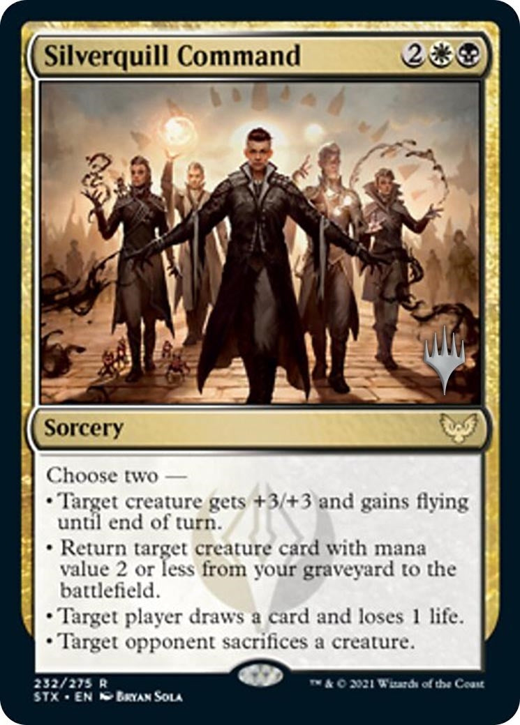 Image for Silverquill Command (232) [Strixhaven] - Magic: The Gathering