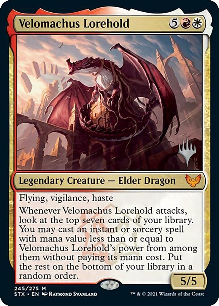 Image for Velomachus Lorehold (245) [Strixhaven] - Magic: The Gathering