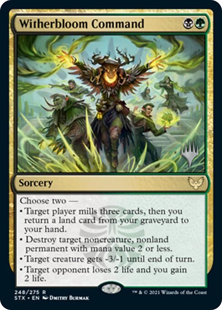 Image for Witherbloom Command (248) [Strixhaven] - Magic: The Gathering