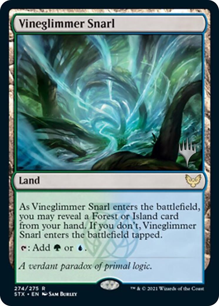 Image for Vineglimmer Snarl (274) [Strixhaven] - Magic: The Gathering
