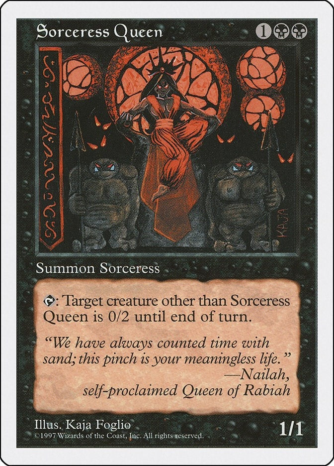 Image for Sorceress Queen [Fifth Edition] - Magic: The Gathering