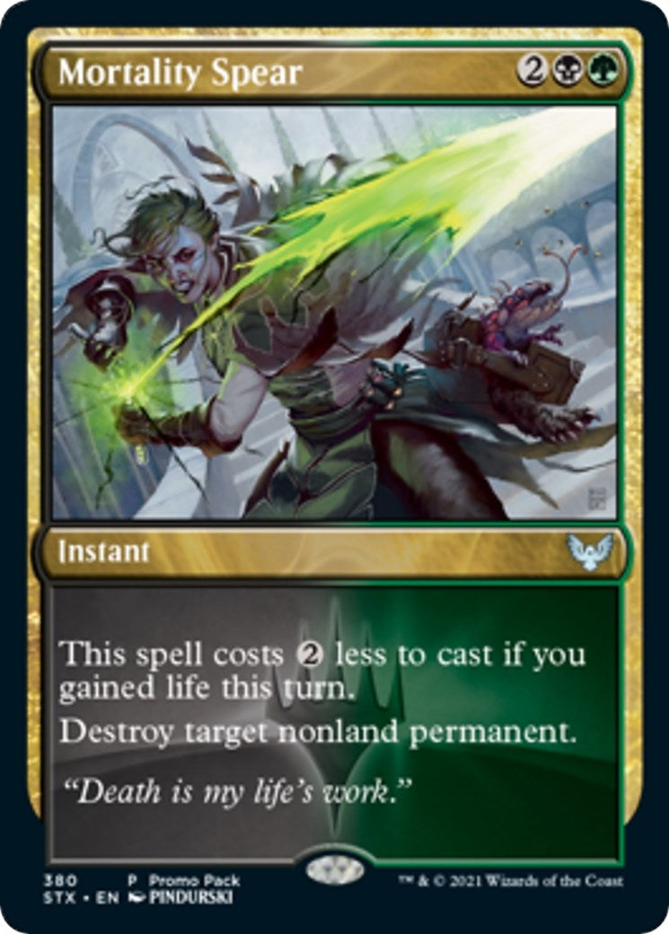 Image for Mortality Spear (380) [Strixhaven] - Magic: The Gathering