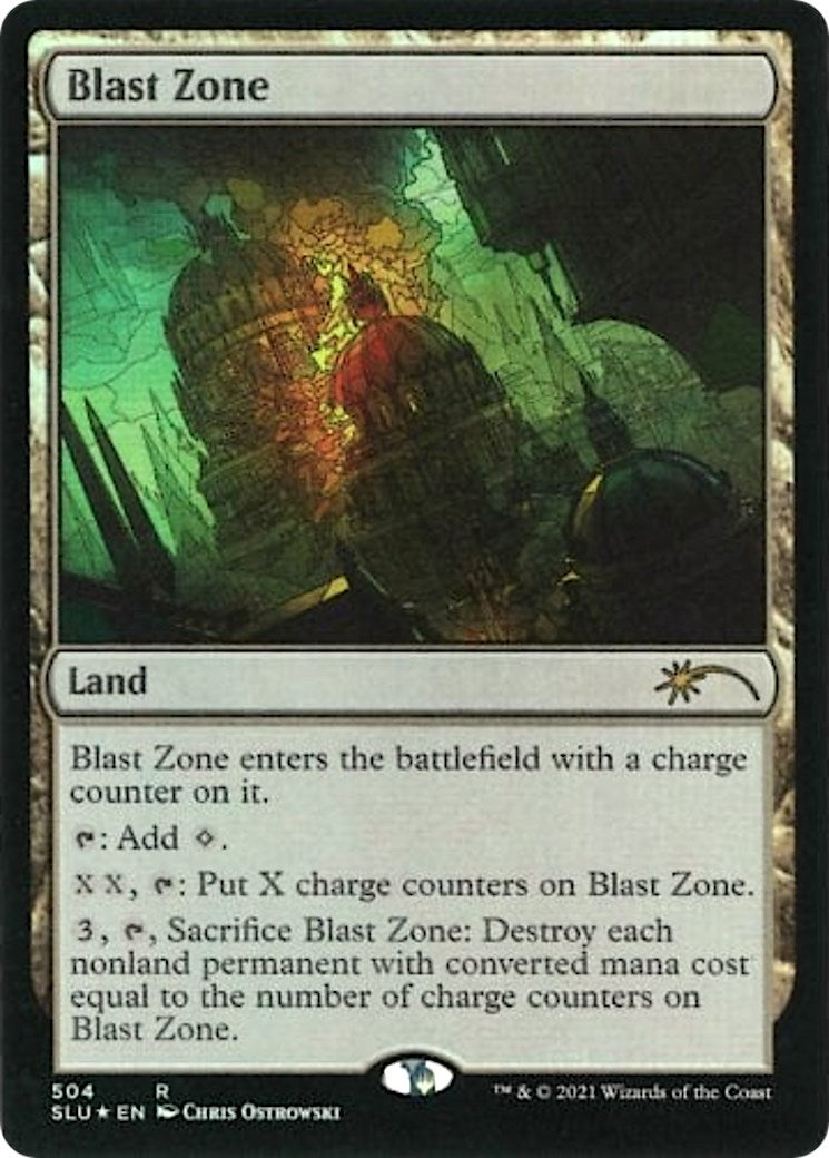 Image for Blast Zone (504) [Secret Lair Series] - Magic: The Gathering