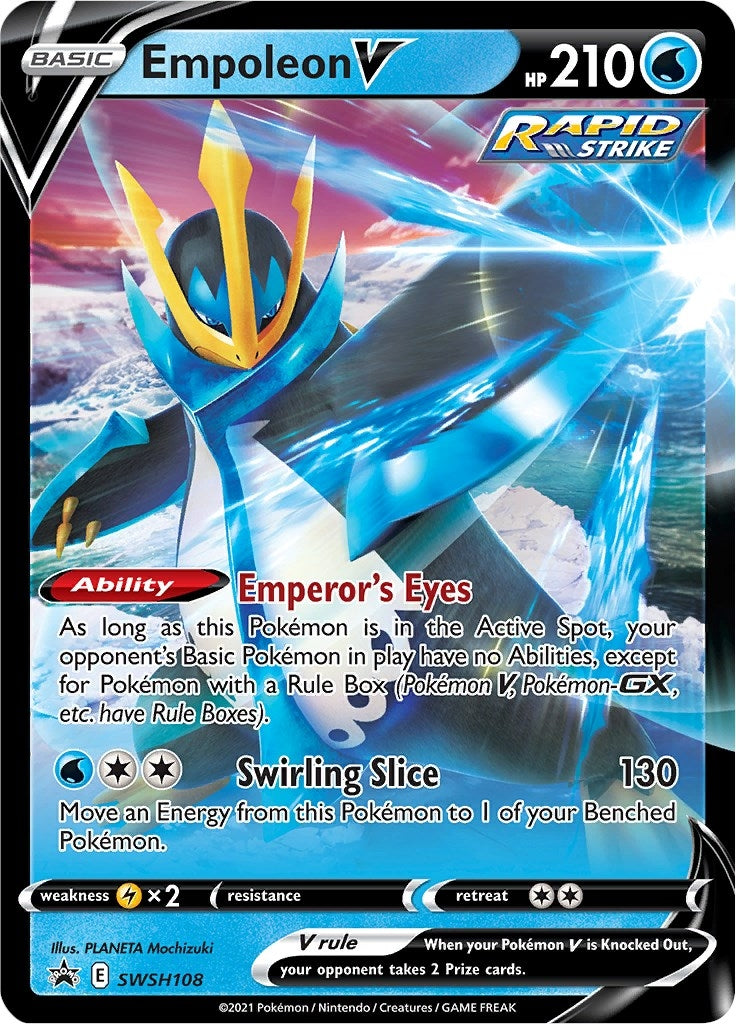 Image for Empoleon V - SWSH108 (SWSH108) [SWSH: Sword & Shield Promo Cards] - Pokemon