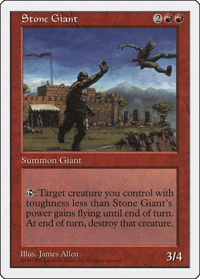 Image for Stone Giant [Fifth Edition] - Magic: The Gathering