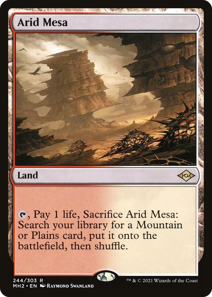 Image for Arid Mesa (244) [Modern Horizons 2] - Magic: The Gathering