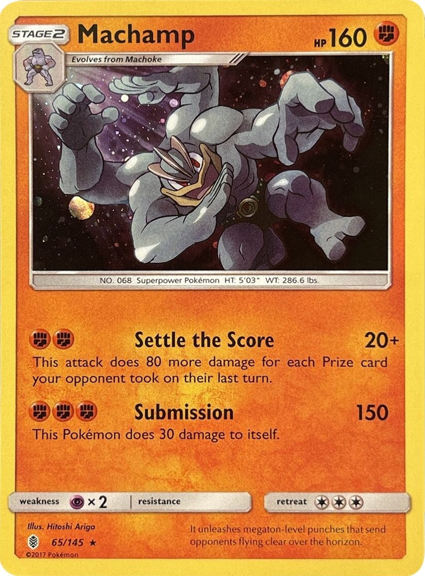 Image for Machamp - 65/145 (Cosmos Holo) (065/145) [Blister Exclusives] - Pokemon