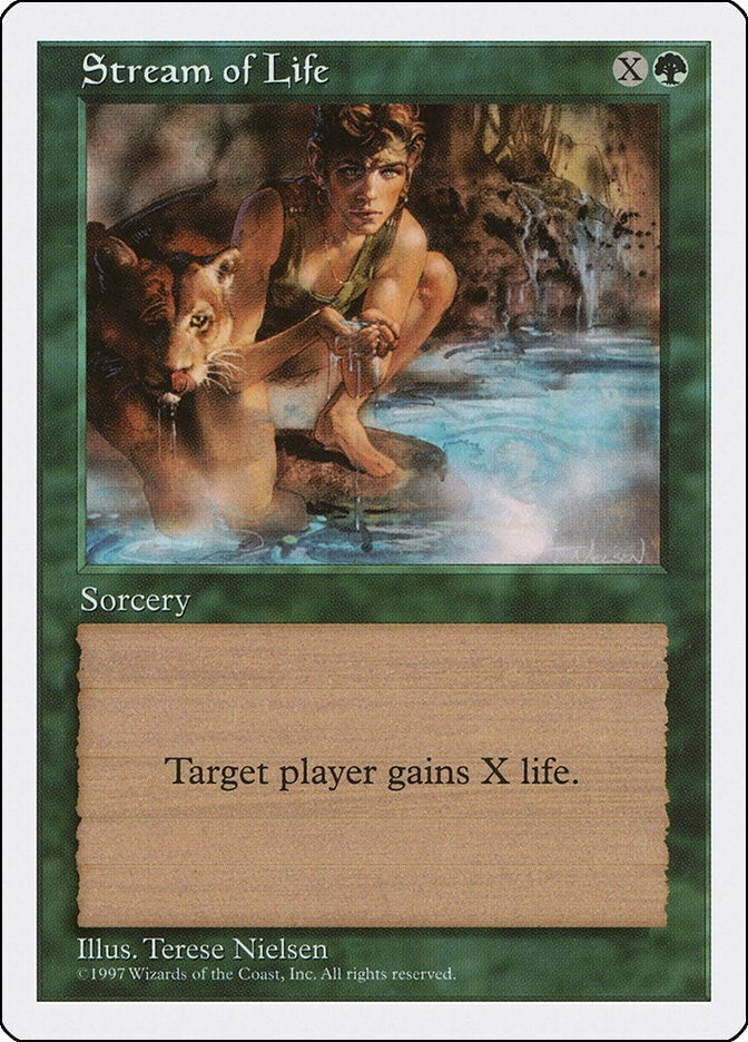 Image for Stream of Life [Fifth Edition] - Magic: The Gathering