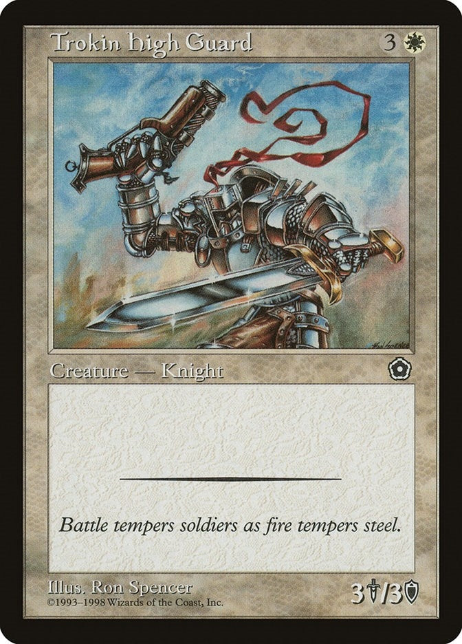 Image for Trokin High Guard [Portal Second Age] - Magic: The Gathering