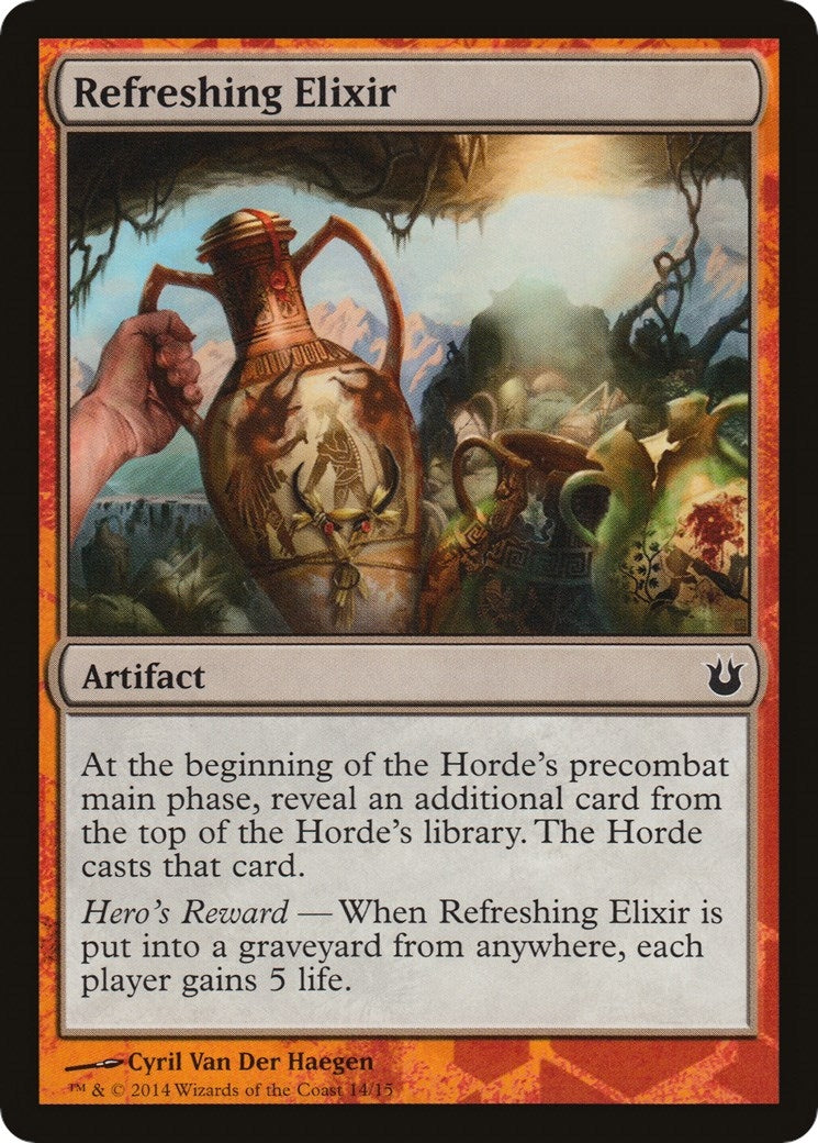 Image for Refreshing Elixir (14) [Hero's Path Promos] - Magic: The Gathering