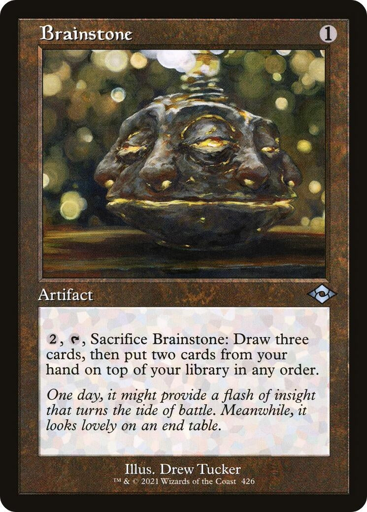 Image for Brainstone (Retro Frame) (426) [Modern Horizons 2] - Magic: The Gathering