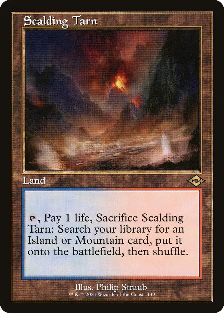 Image for Scalding Tarn (Retro Frame) (439) [Modern Horizons 2] - Magic: The Gathering