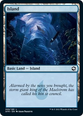 Image for Island (269) (269) [Adventures in the Forgotten Realms] - Magic: The Gathering
