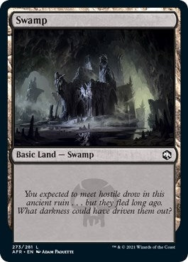 Image for Swamp (273) (273) [Adventures in the Forgotten Realms] - Magic: The Gathering
