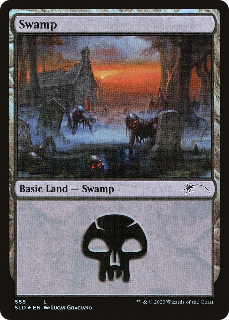 Image for Swamp (558) (558) [Secret Lair Drop Series] - Magic: The Gathering