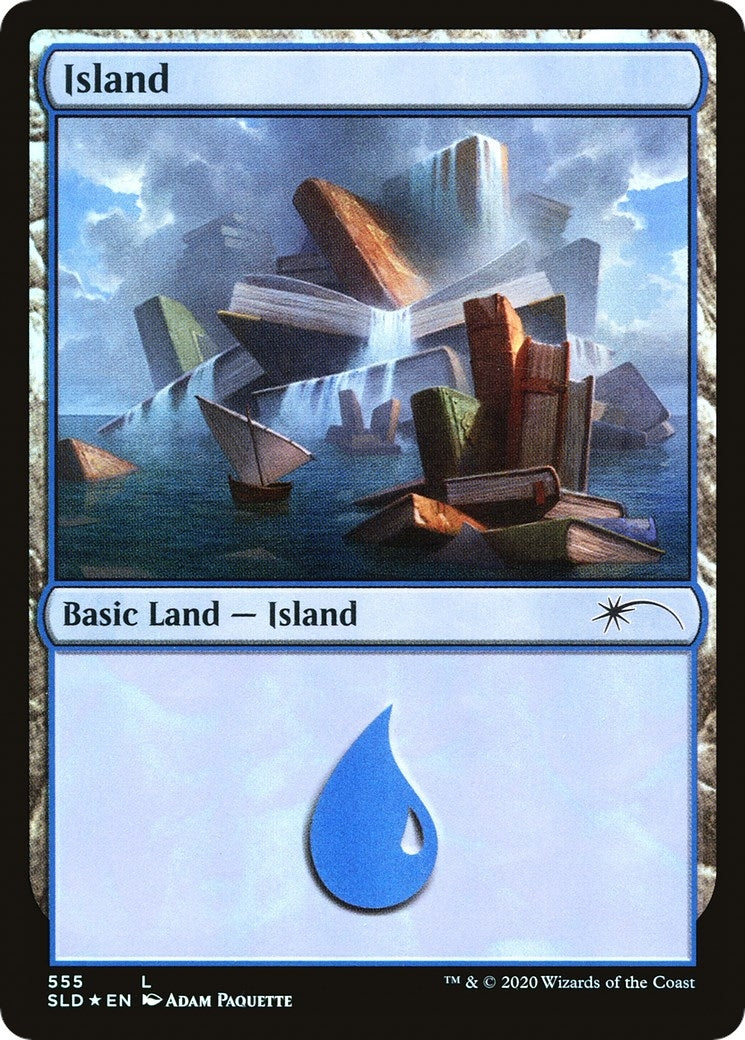 Island (555) (555) [Secret Lair Drop Series]