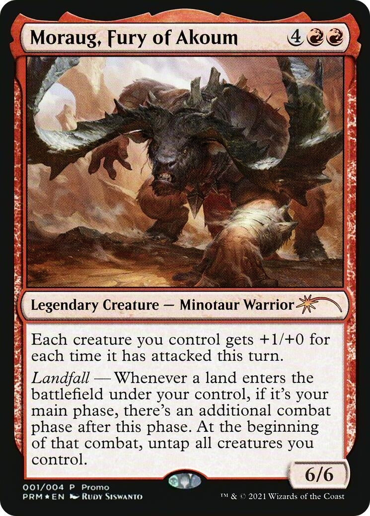 Image for Moraug, Fury of Akoum (1) [Unique and Miscellaneous Promos] - Magic: The Gathering