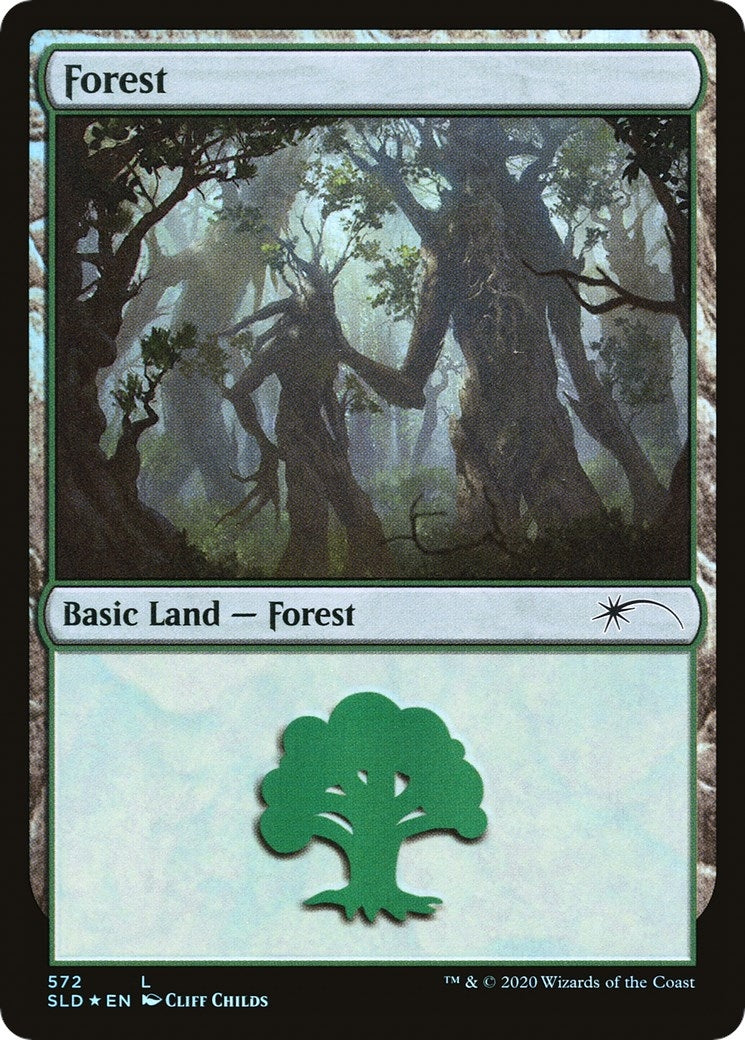 Image for Forest (572) (572) [Secret Lair Drop Series] - Magic: The Gathering