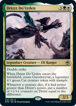 Image for Drizzt Do'Urden (220) [Adventures in the Forgotten Realms] - Magic: The Gathering