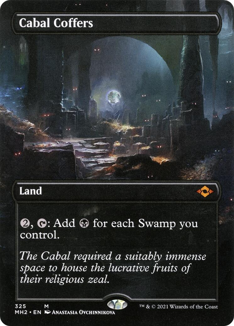 Image for Cabal Coffers (Borderless) (325) [Modern Horizons 2] - Magic: The Gathering