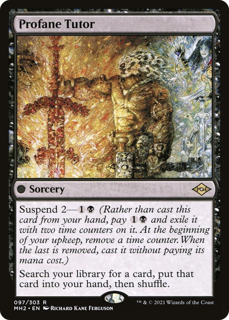 Image for Profane Tutor (97) [Modern Horizons 2] - Magic: The Gathering