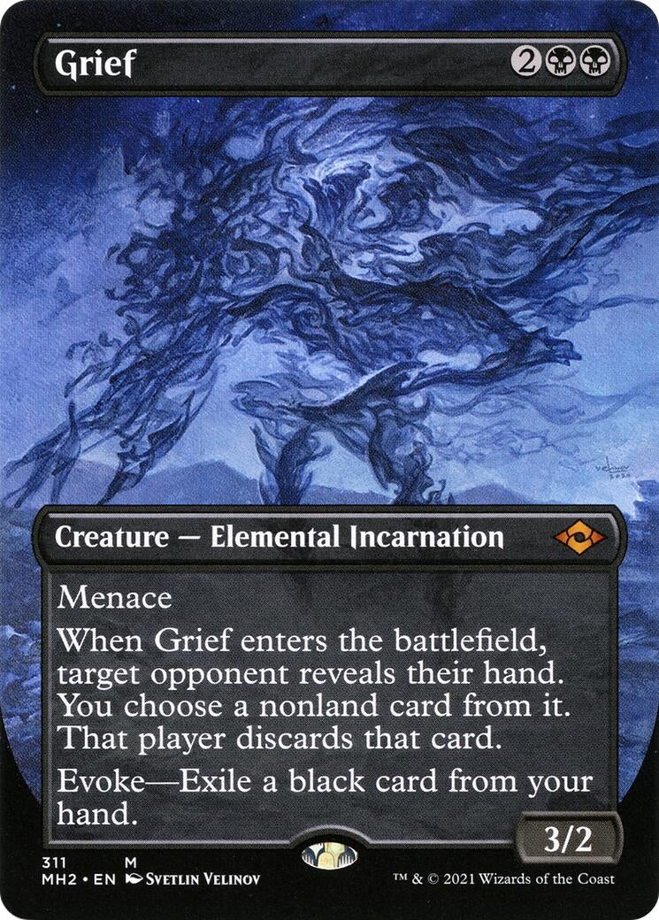Image for Grief (Borderless) (311) [Modern Horizons 2] - Magic: The Gathering