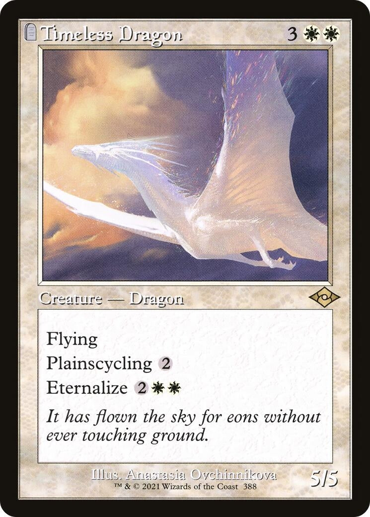 Image for Timeless Dragon (Retro Frame) (388) [Modern Horizons 2] - Magic: The Gathering