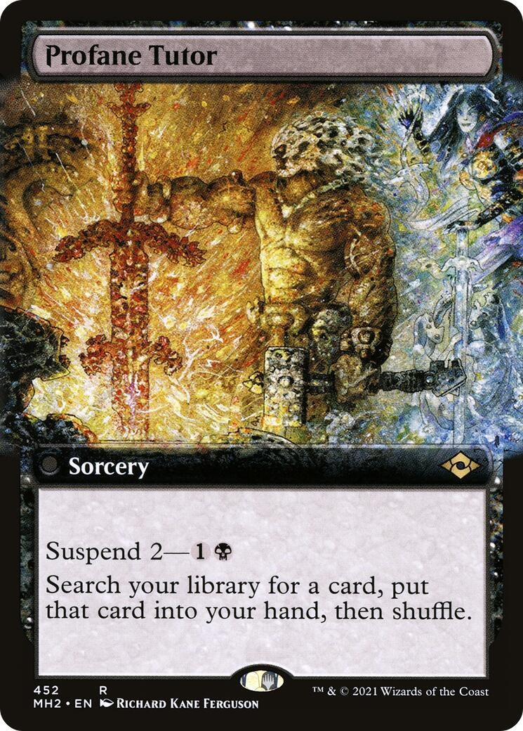 Image for Profane Tutor (Extended Art) (452) [Modern Horizons 2] - Magic: The Gathering