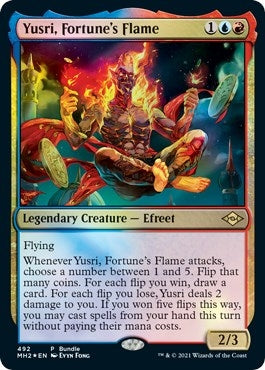 Image for Yusri, Fortune's Flame (MH2 Bundle) (492) [Unique and Miscellaneous Promos] - Magic: The Gathering
