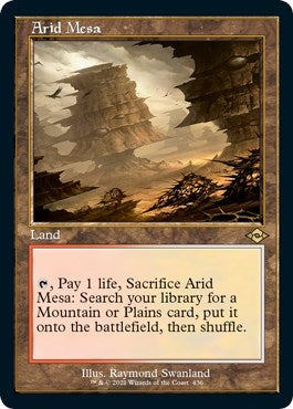 Image for Arid Mesa (Retro Frame) (Foil Etched) (436) [Modern Horizons 2] - Magic: The Gathering
