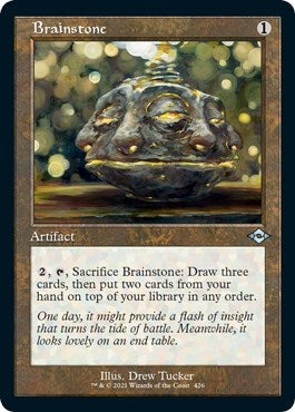 Image for Brainstone (Retro Frame) (Foil Etched) (426) [Modern Horizons 2] - Magic: The Gathering