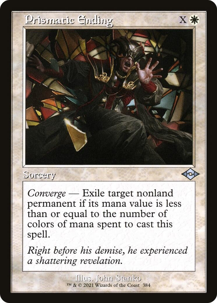 Image for Prismatic Ending (Retro Frame) (384) [Modern Horizons 2] - Magic: The Gathering