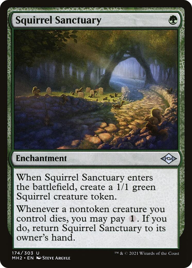 Image for Squirrel Sanctuary (174) [Modern Horizons 2] - Magic: The Gathering