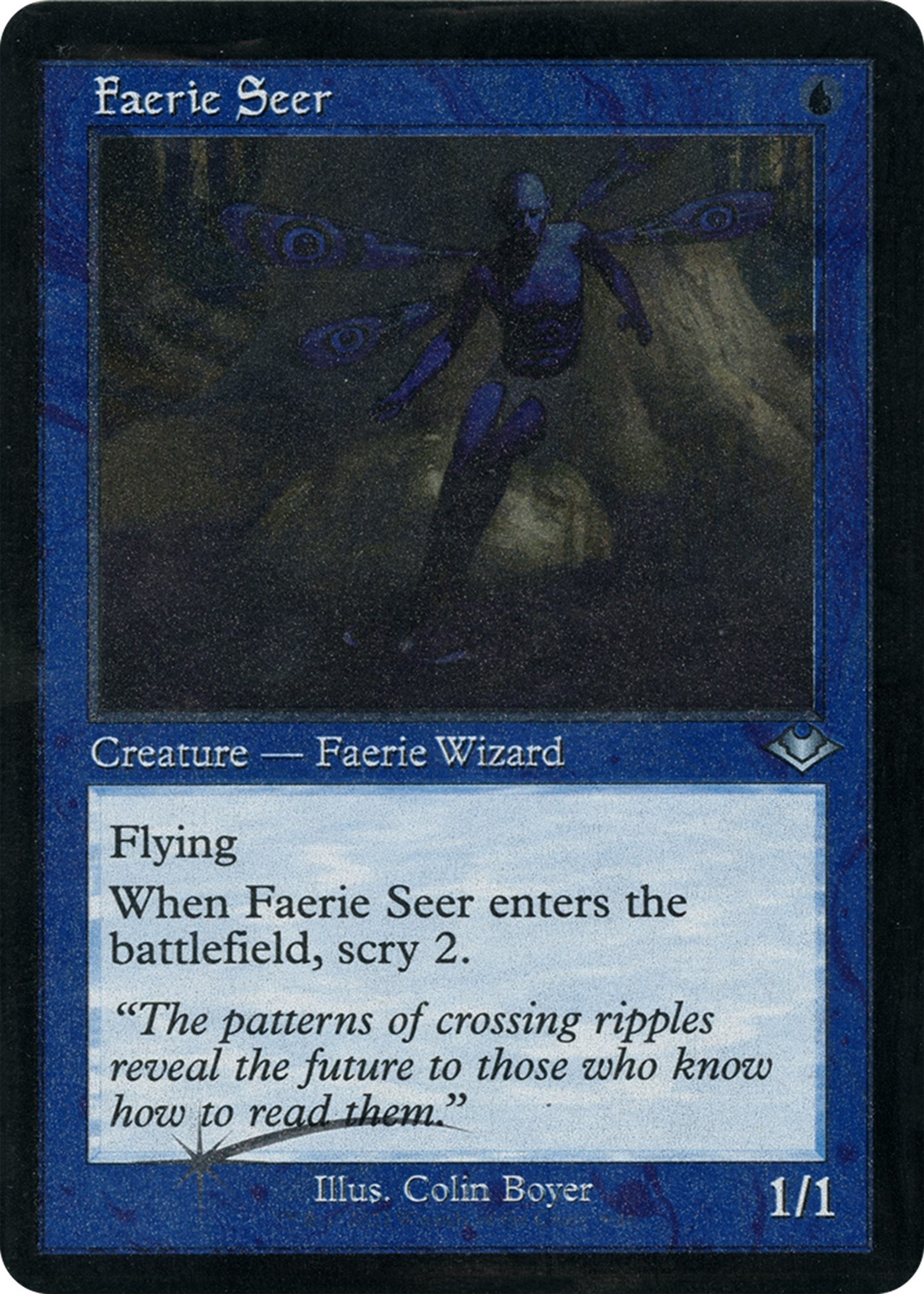 Image for Faerie Seer (Retro Frame) (Foil Etched) (8) [Modern Horizons] - Magic: The Gathering