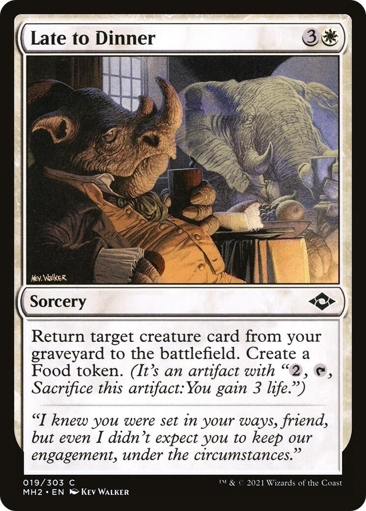 Image for Late to Dinner (19) [Modern Horizons 2] - Magic: The Gathering