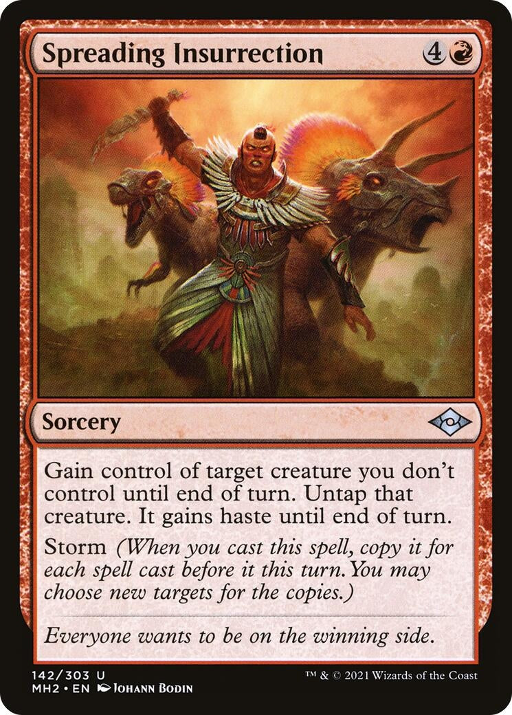 Image for Spreading Insurrection (142) [Modern Horizons 2] - Magic: The Gathering