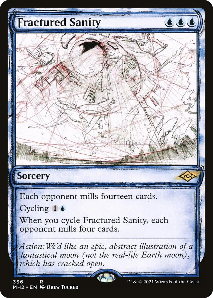 Image for Fractured Sanity (Showcase) (336) [Modern Horizons 2] - Magic: The Gathering