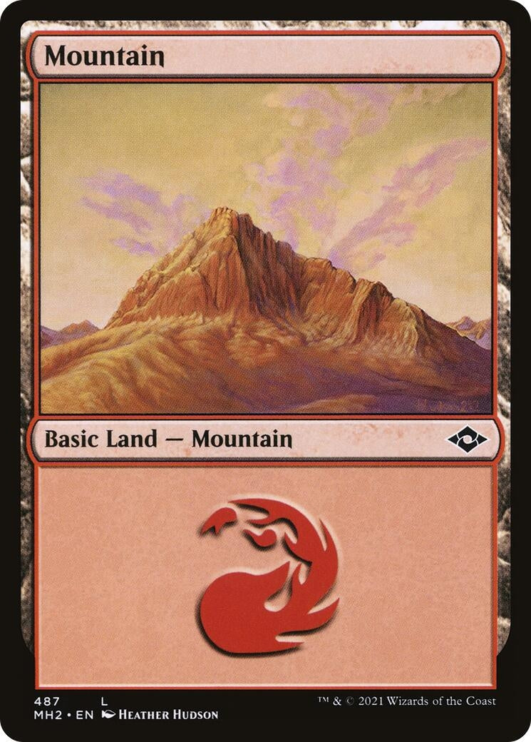 Image for Mountain (487) (487) [Modern Horizons 2] - Magic: The Gathering