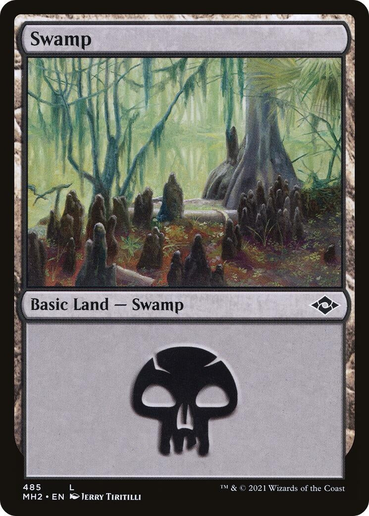 Image for Swamp (485) (485) [Modern Horizons 2] - Magic: The Gathering