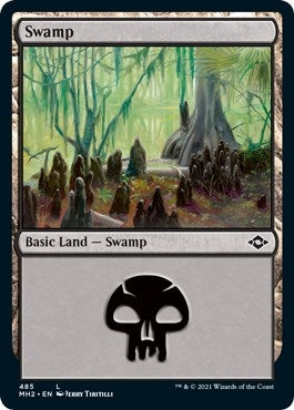 Image for Swamp (485) (Foil Etched) (485) [Modern Horizons 2] - Magic: The Gathering