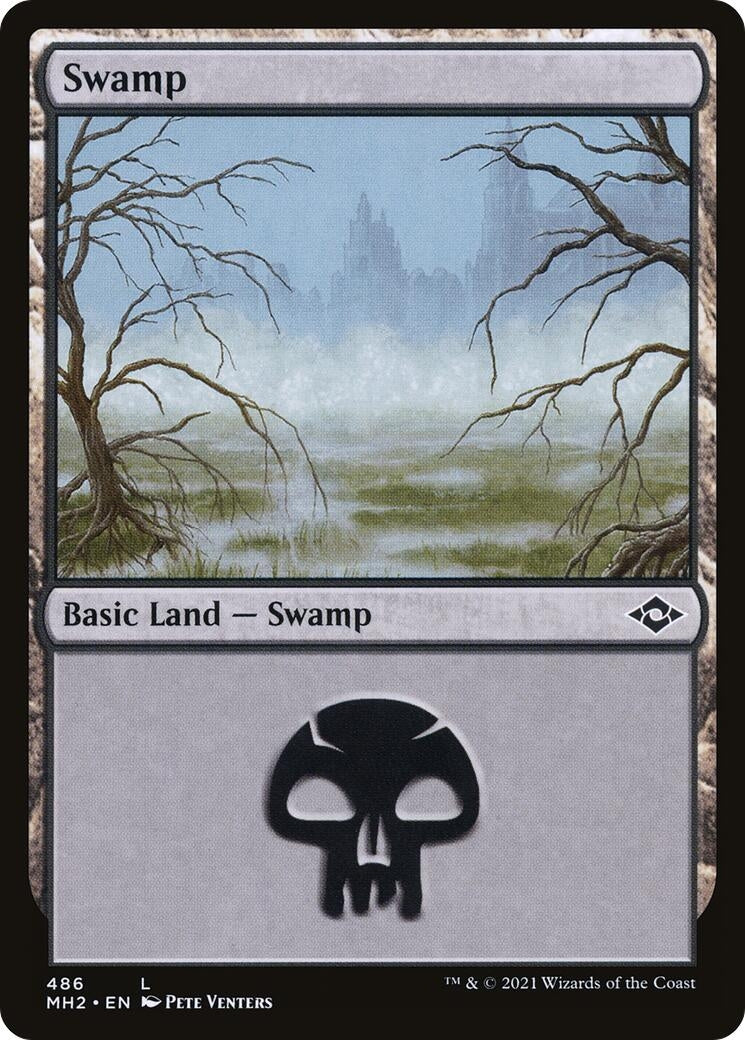 Image for Swamp (486) (486) [Modern Horizons 2] - Magic: The Gathering