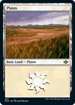 Image for Plains (482) (Foil Etched) (482) [Modern Horizons 2] - Magic: The Gathering
