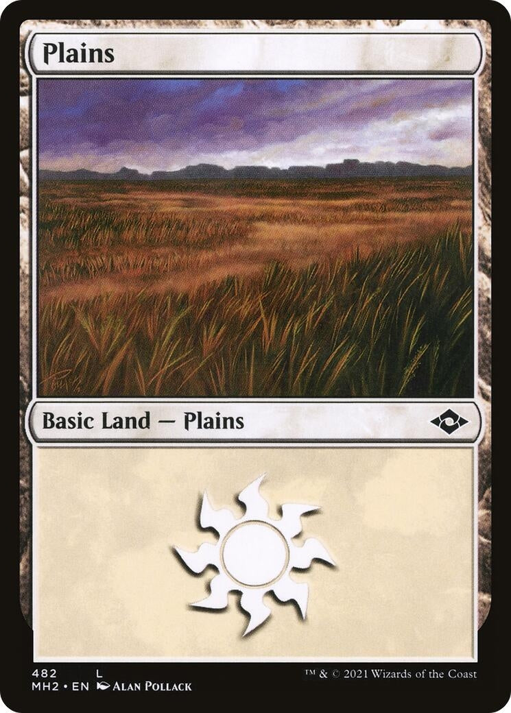 Image for Plains (482) (482) [Modern Horizons 2] - Magic: The Gathering