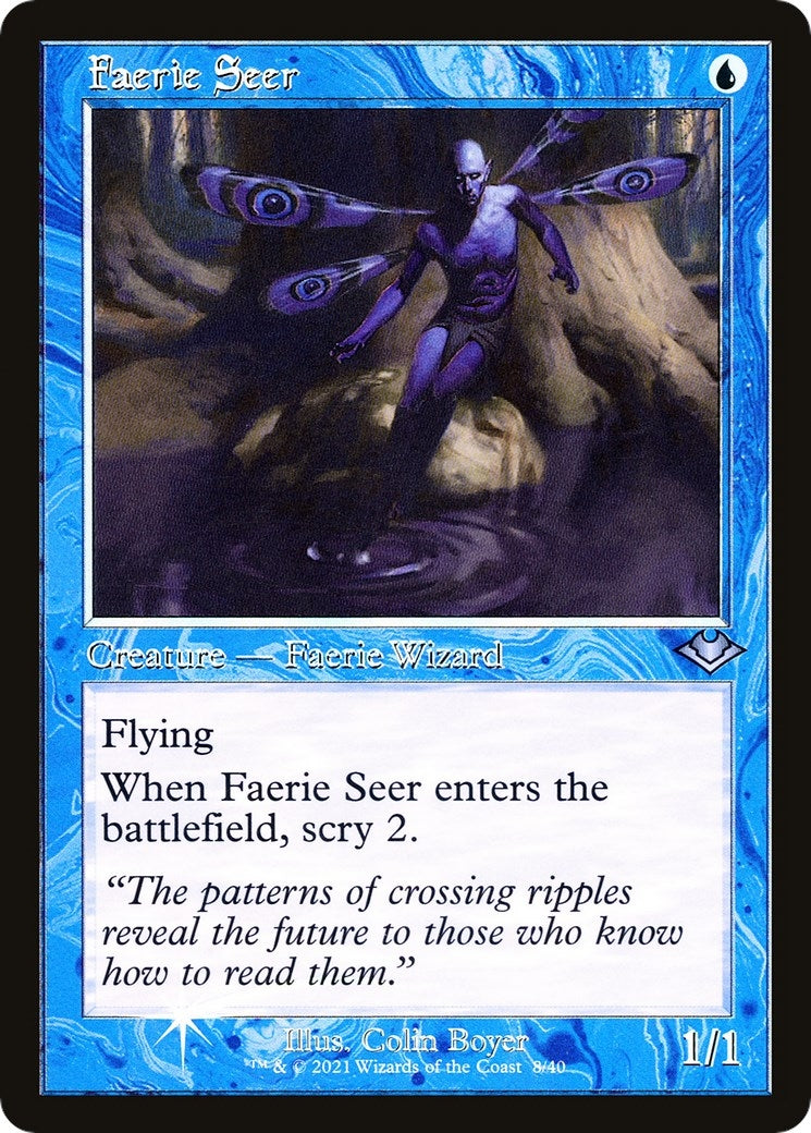 Faerie Seer (Retro Frame) (8) [Modern Horizons]
