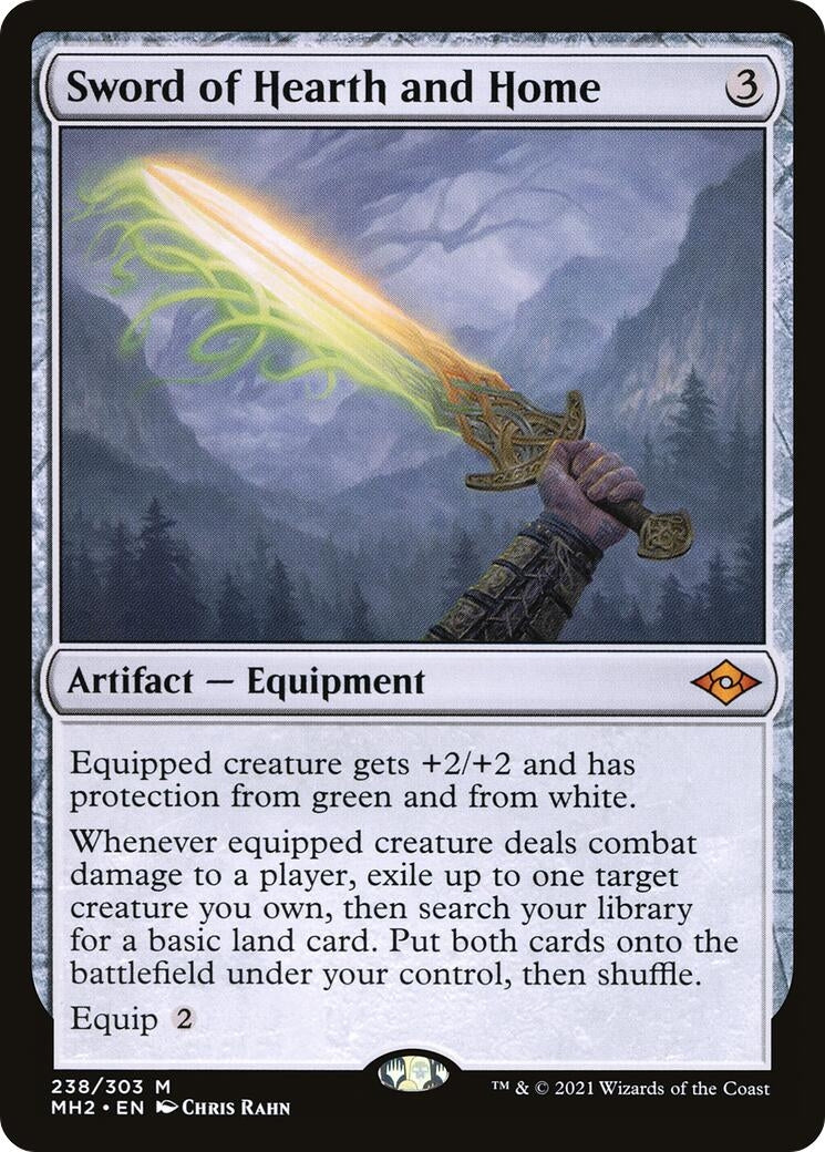Image for Sword of Hearth and Home (238) [Modern Horizons 2] - Magic: The Gathering