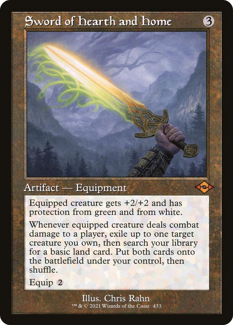 Image for Sword of Hearth and Home (Retro Frame) (433) [Modern Horizons 2] - Magic: The Gathering